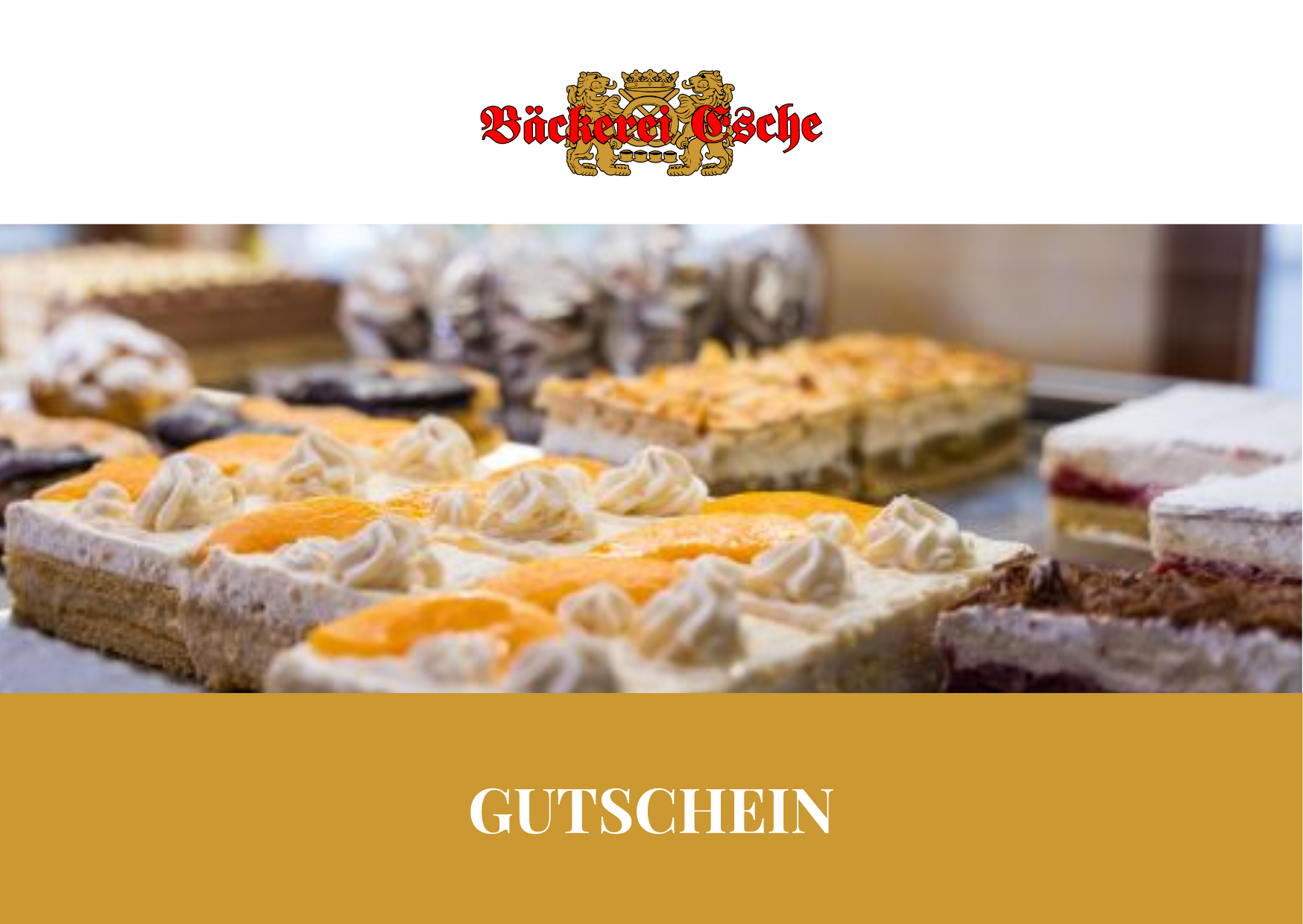 Gutschein der Bäckerei Esche – Jetzt erhältlich
